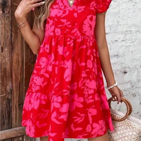 Adorable Floral dress 🌸🌼🌸🌼 Bag is the NWT🌸🌼🌸🌼 - Picture 6 of 6